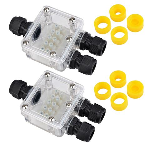 Amazon.com: ATPWONZ 3 Way Junction Box IP68 Waterproof 